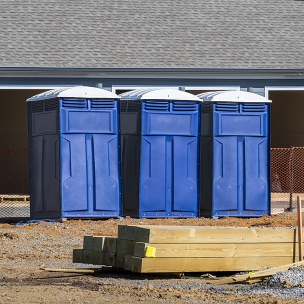 what is the cost difference between standard and deluxe porta potty rentals in Tye TX